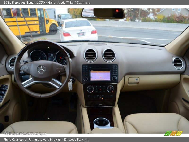 Arctic White / Cashmere 2011 Mercedes-Benz ML 350 4Matic