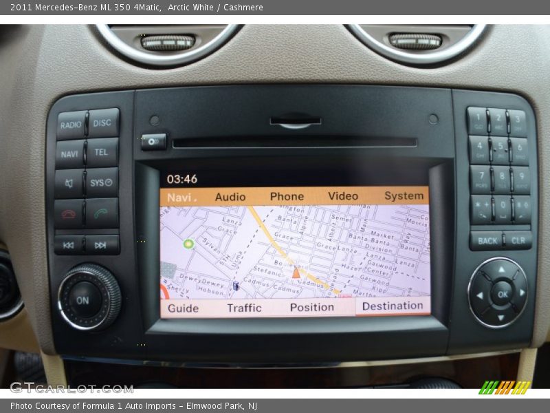 Arctic White / Cashmere 2011 Mercedes-Benz ML 350 4Matic