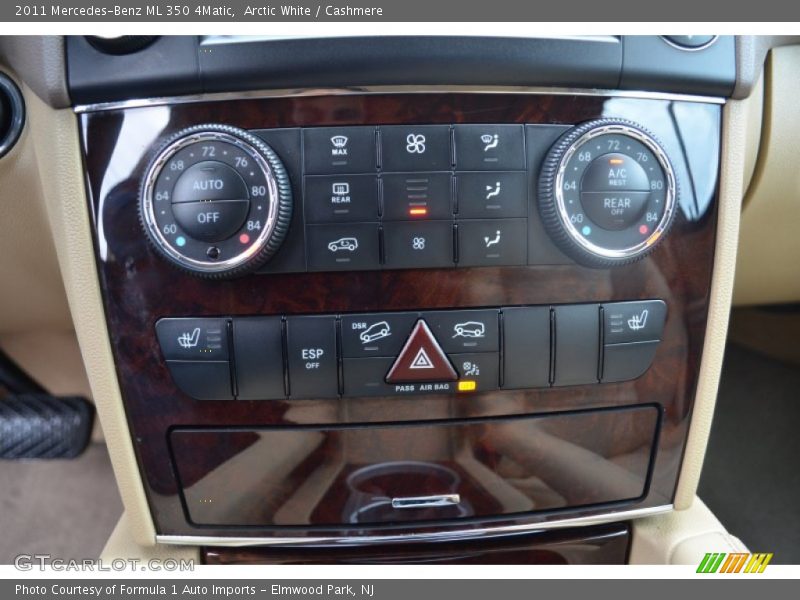 Arctic White / Cashmere 2011 Mercedes-Benz ML 350 4Matic