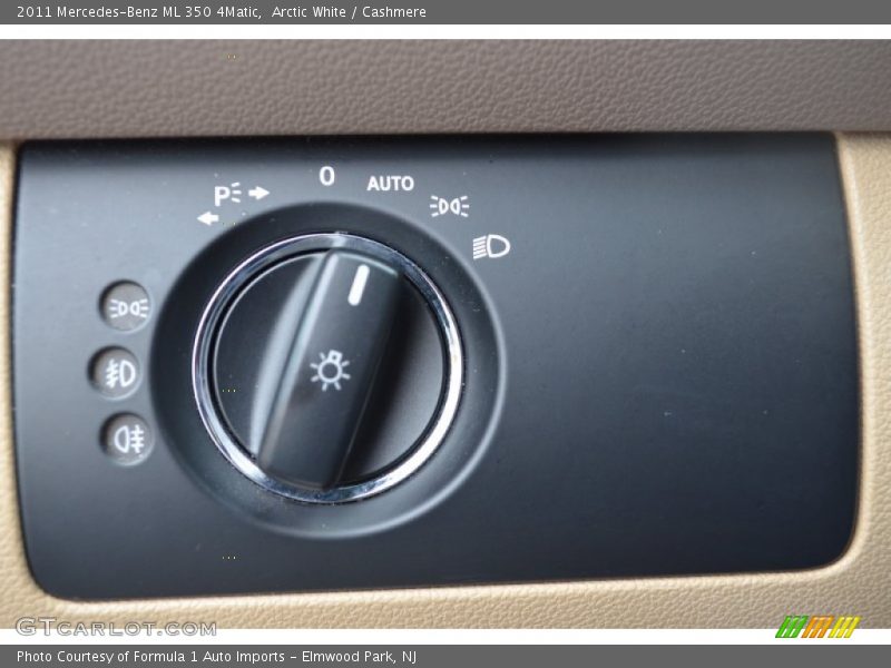 Arctic White / Cashmere 2011 Mercedes-Benz ML 350 4Matic