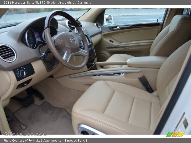 Arctic White / Cashmere 2011 Mercedes-Benz ML 350 4Matic