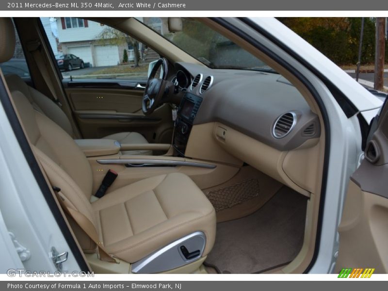 Arctic White / Cashmere 2011 Mercedes-Benz ML 350 4Matic