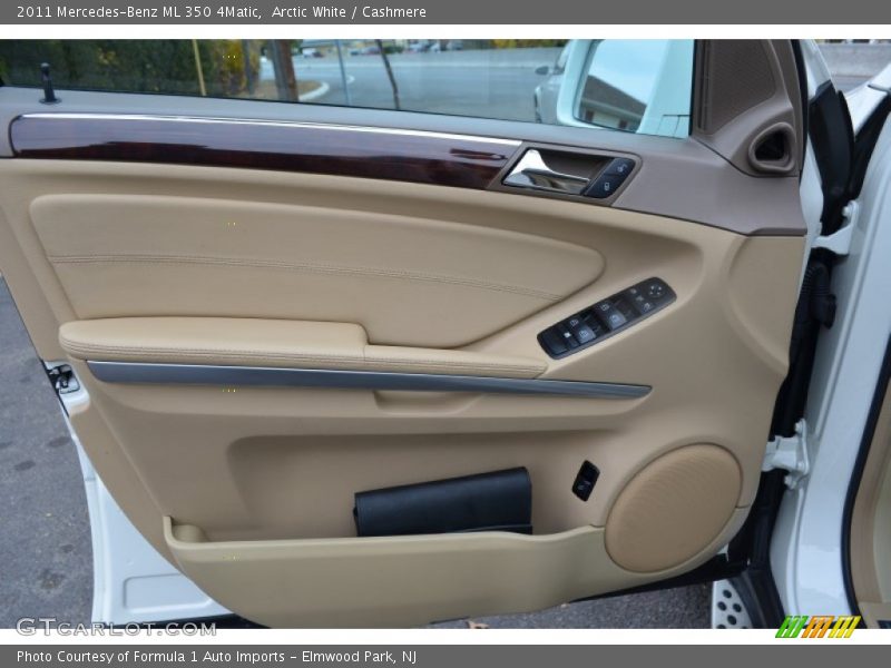 Arctic White / Cashmere 2011 Mercedes-Benz ML 350 4Matic