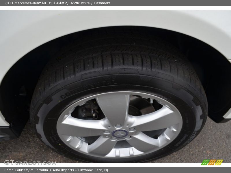 Arctic White / Cashmere 2011 Mercedes-Benz ML 350 4Matic