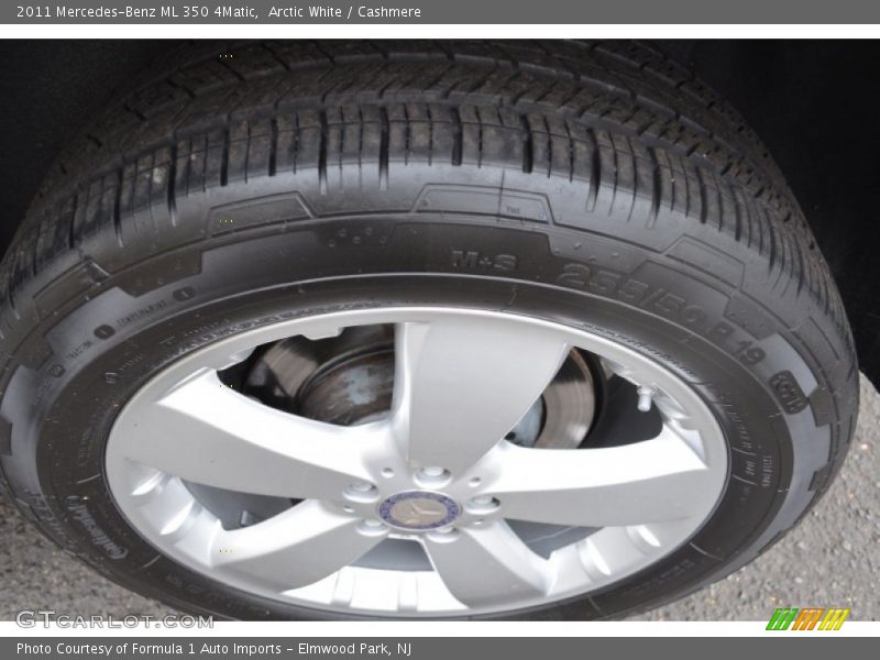 Arctic White / Cashmere 2011 Mercedes-Benz ML 350 4Matic