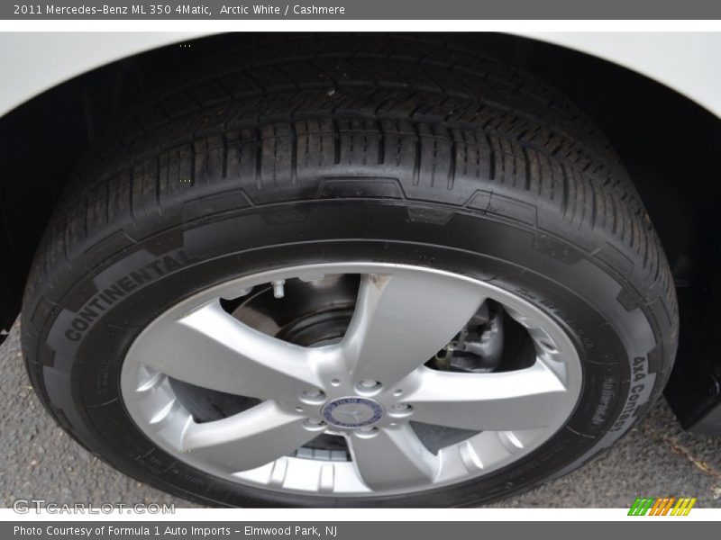 Arctic White / Cashmere 2011 Mercedes-Benz ML 350 4Matic