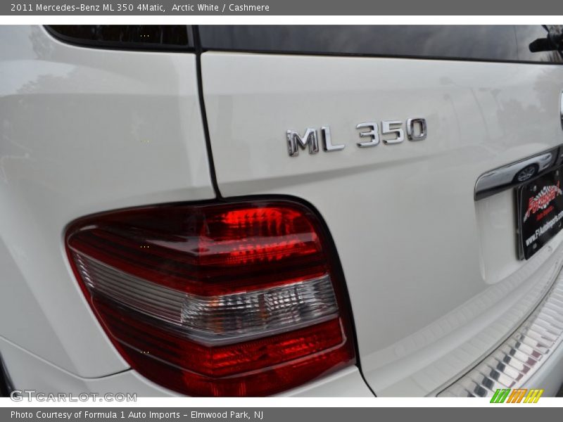 Arctic White / Cashmere 2011 Mercedes-Benz ML 350 4Matic