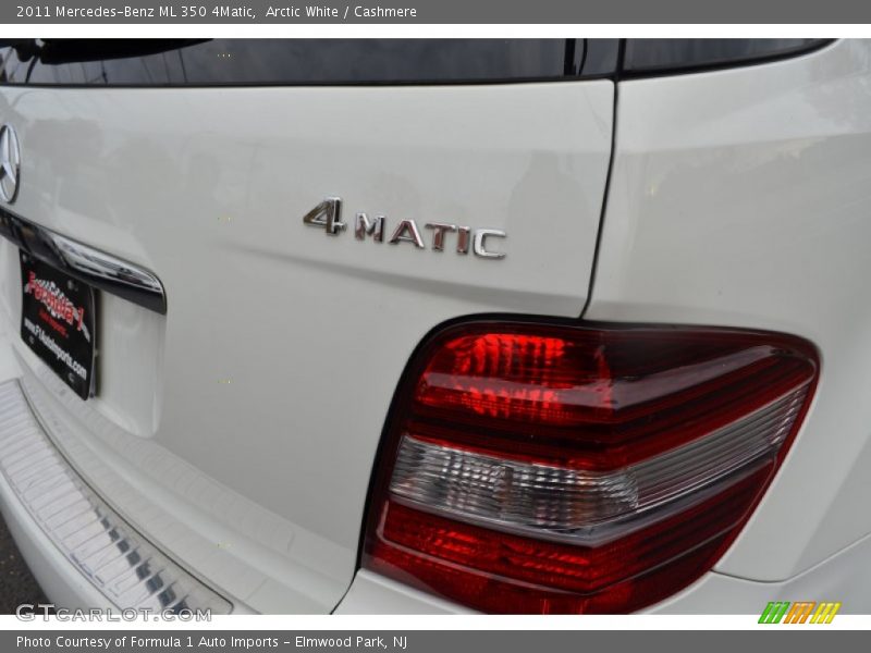Arctic White / Cashmere 2011 Mercedes-Benz ML 350 4Matic