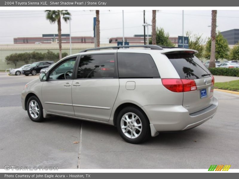 Silver Shadow Pearl / Stone Gray 2004 Toyota Sienna XLE