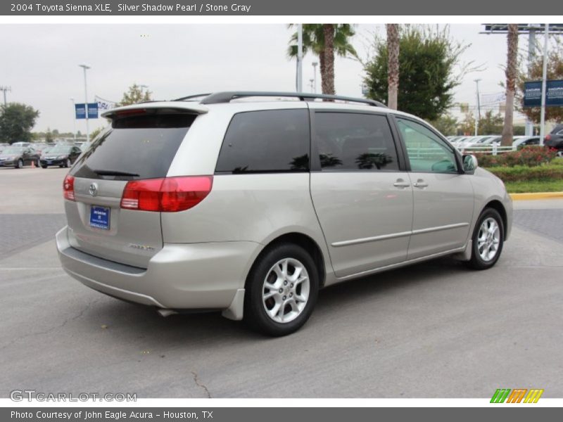 Silver Shadow Pearl / Stone Gray 2004 Toyota Sienna XLE