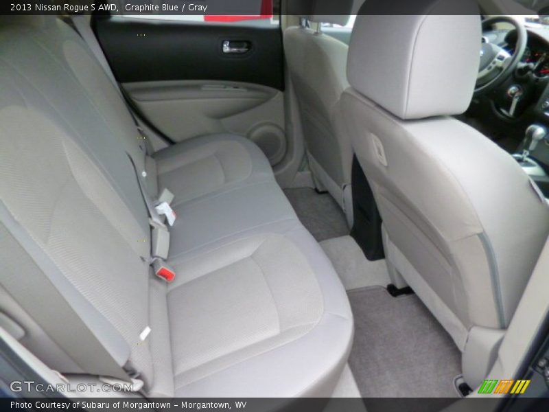 Graphite Blue / Gray 2013 Nissan Rogue S AWD