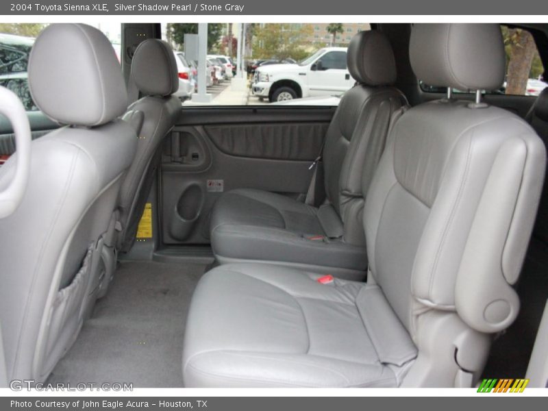 Silver Shadow Pearl / Stone Gray 2004 Toyota Sienna XLE