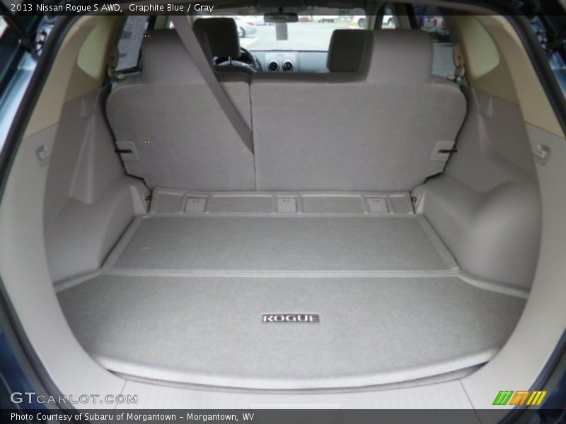 Graphite Blue / Gray 2013 Nissan Rogue S AWD