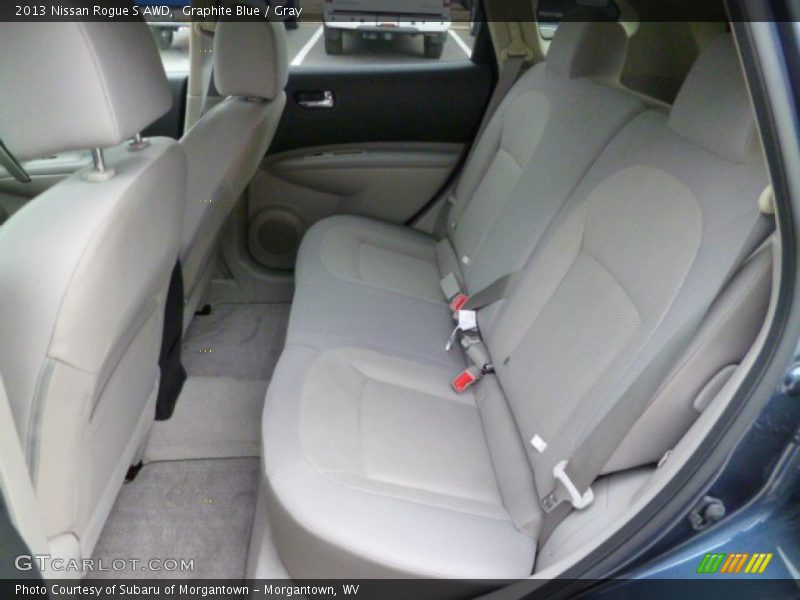 Graphite Blue / Gray 2013 Nissan Rogue S AWD