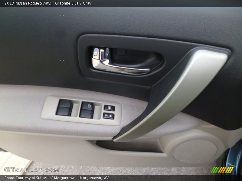 Graphite Blue / Gray 2013 Nissan Rogue S AWD