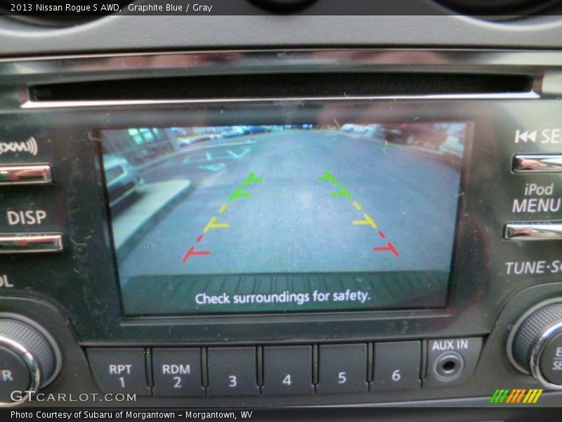 Graphite Blue / Gray 2013 Nissan Rogue S AWD