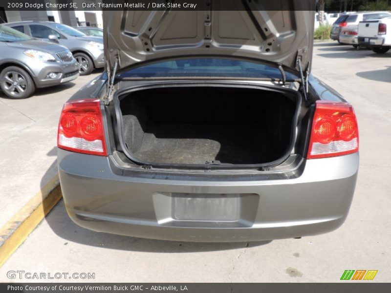Dark Titanium Metallic / Dark Slate Gray 2009 Dodge Charger SE