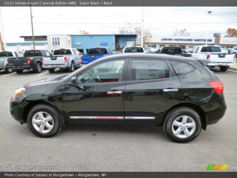 Super Black / Black 2013 Nissan Rogue S Special Edition AWD