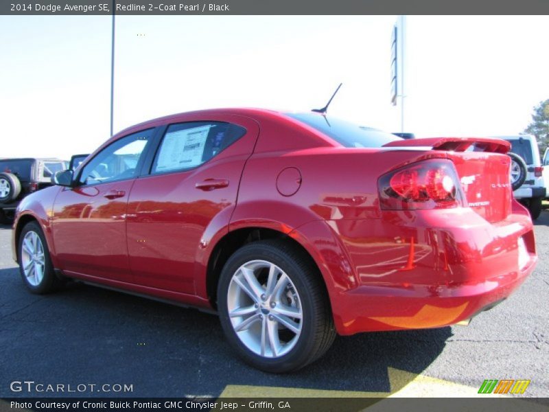 Redline 2-Coat Pearl / Black 2014 Dodge Avenger SE