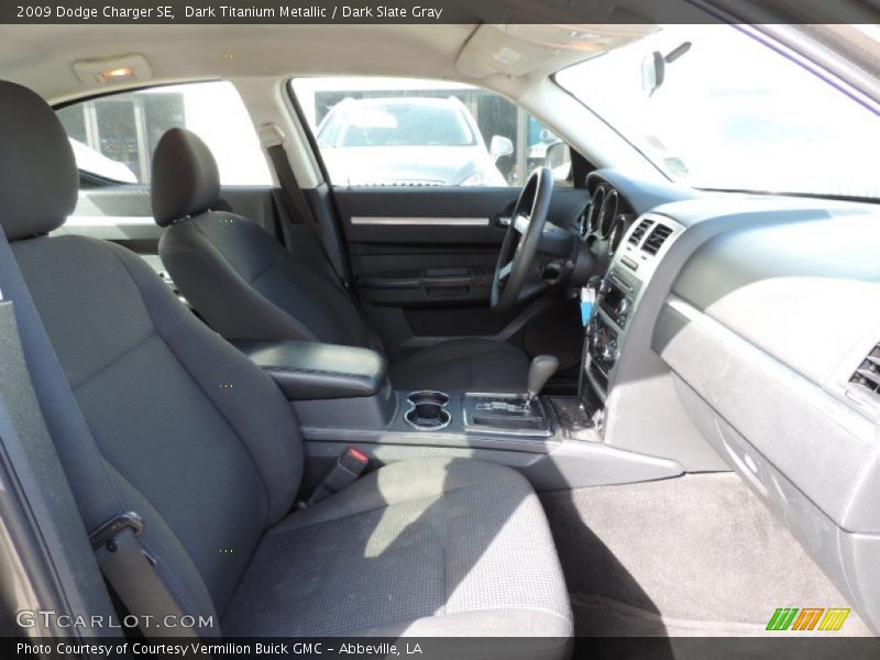 Dark Titanium Metallic / Dark Slate Gray 2009 Dodge Charger SE