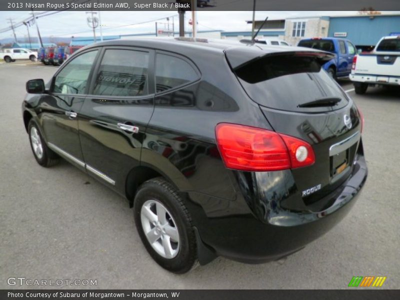 Super Black / Black 2013 Nissan Rogue S Special Edition AWD