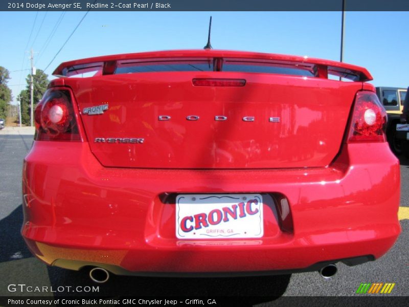 Redline 2-Coat Pearl / Black 2014 Dodge Avenger SE
