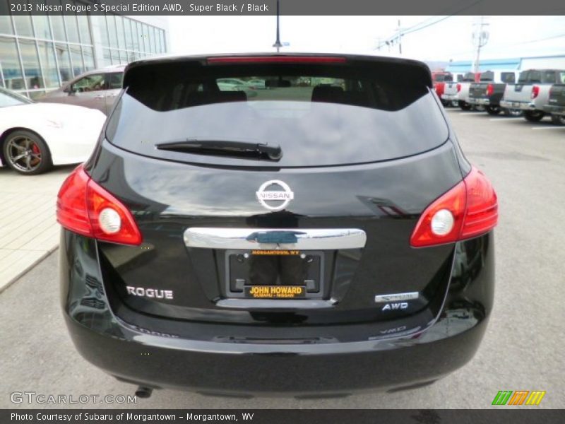 Super Black / Black 2013 Nissan Rogue S Special Edition AWD