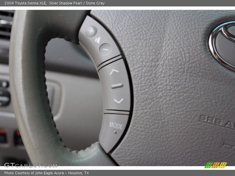 Silver Shadow Pearl / Stone Gray 2004 Toyota Sienna XLE