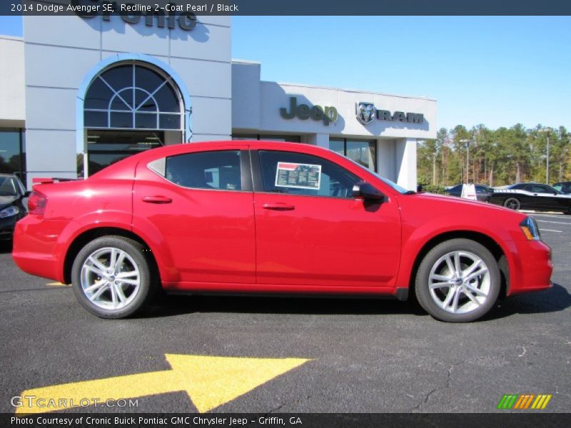 Redline 2-Coat Pearl / Black 2014 Dodge Avenger SE