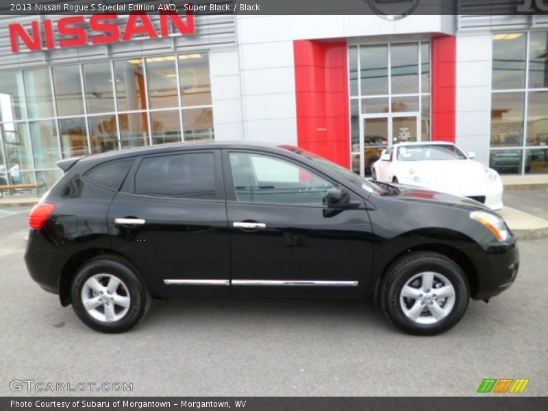 Super Black / Black 2013 Nissan Rogue S Special Edition AWD