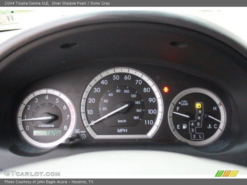 Silver Shadow Pearl / Stone Gray 2004 Toyota Sienna XLE