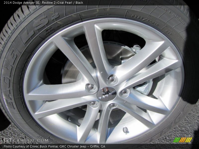 Redline 2-Coat Pearl / Black 2014 Dodge Avenger SE