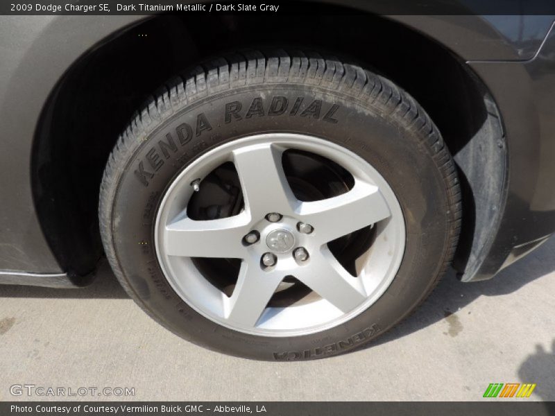Dark Titanium Metallic / Dark Slate Gray 2009 Dodge Charger SE