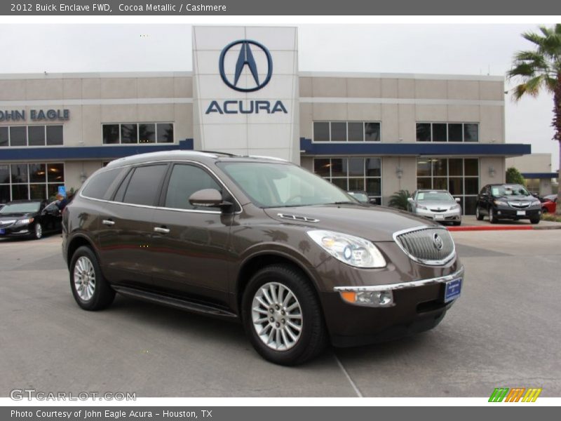 Cocoa Metallic / Cashmere 2012 Buick Enclave FWD