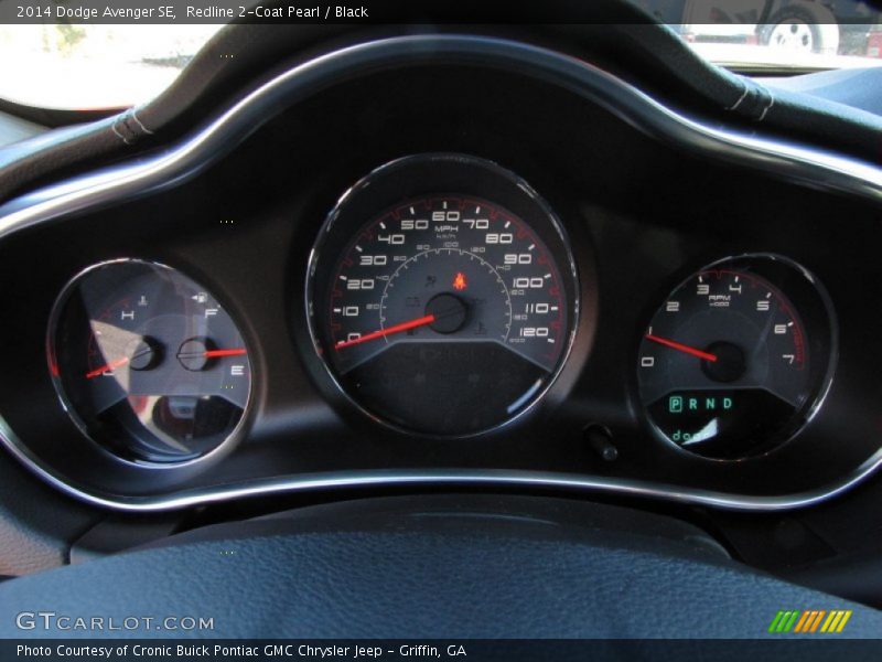 Redline 2-Coat Pearl / Black 2014 Dodge Avenger SE
