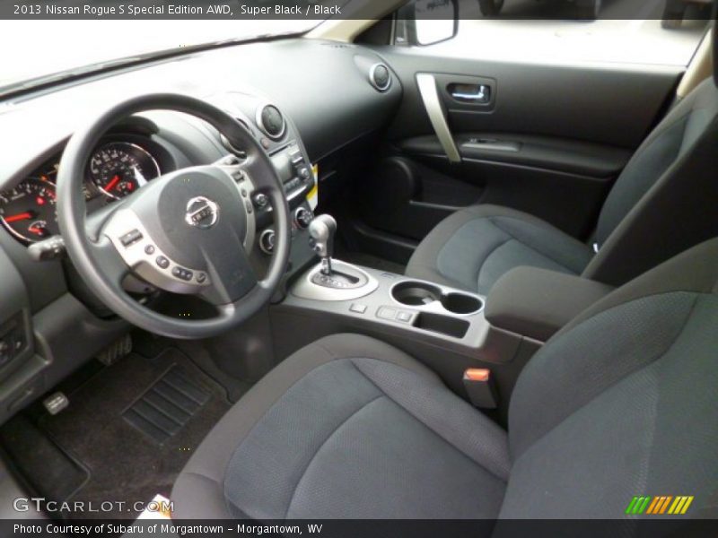 Super Black / Black 2013 Nissan Rogue S Special Edition AWD