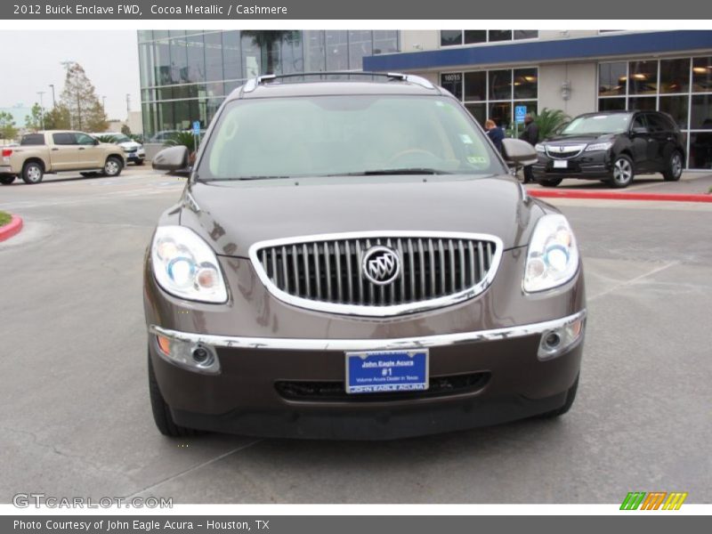 Cocoa Metallic / Cashmere 2012 Buick Enclave FWD