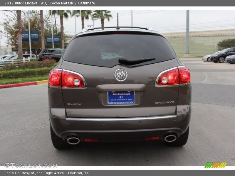 Cocoa Metallic / Cashmere 2012 Buick Enclave FWD