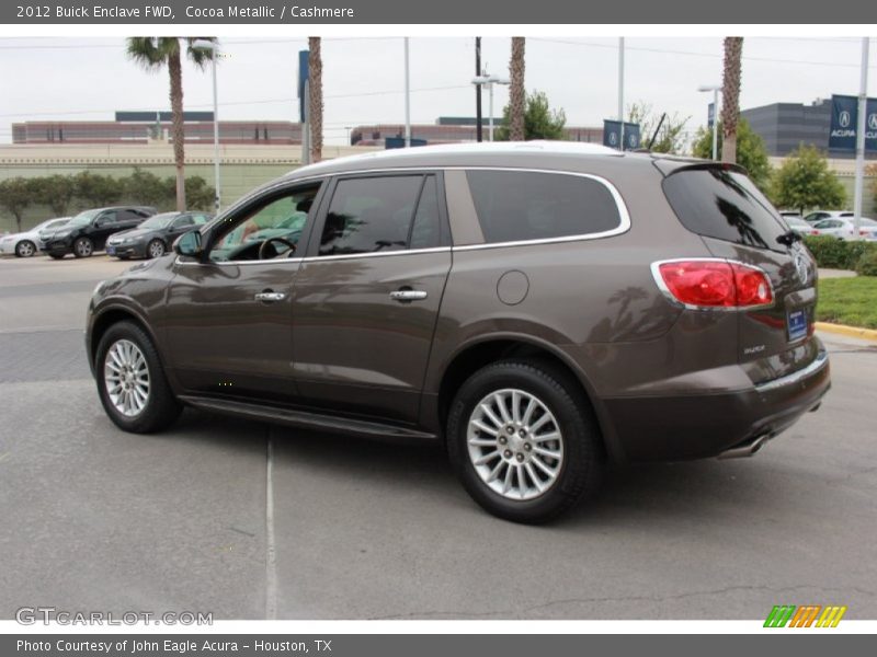 Cocoa Metallic / Cashmere 2012 Buick Enclave FWD