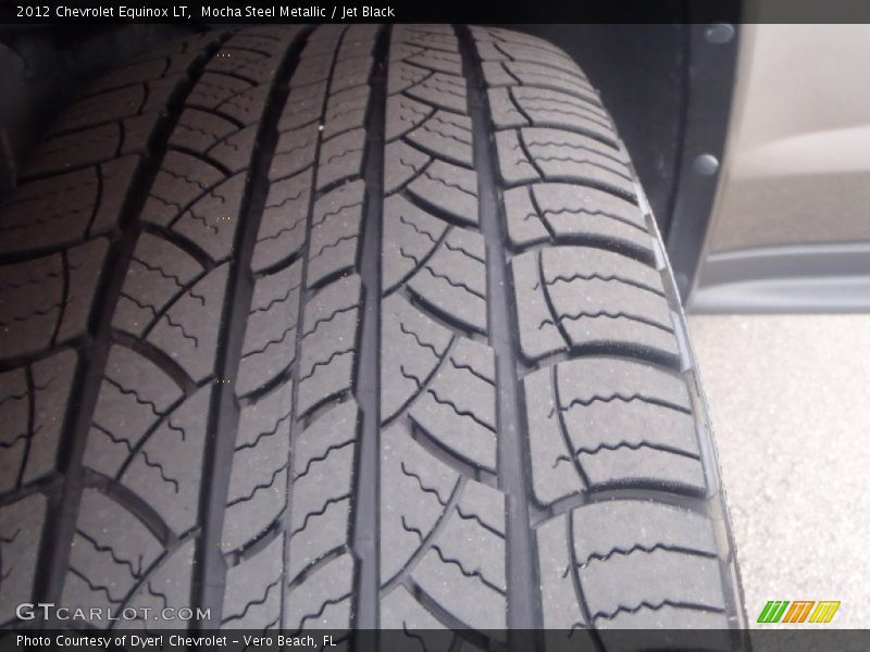Mocha Steel Metallic / Jet Black 2012 Chevrolet Equinox LT