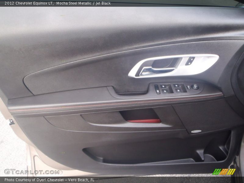 Mocha Steel Metallic / Jet Black 2012 Chevrolet Equinox LT