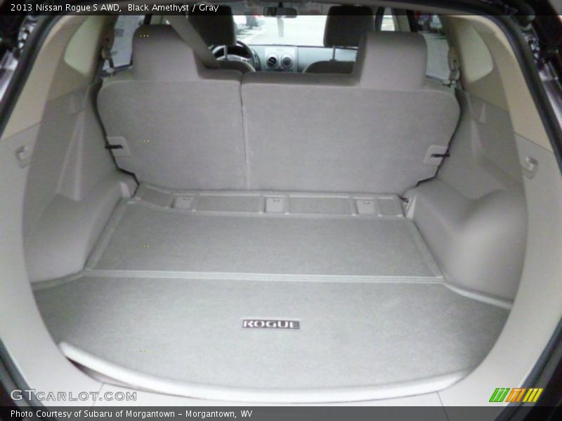 Black Amethyst / Gray 2013 Nissan Rogue S AWD