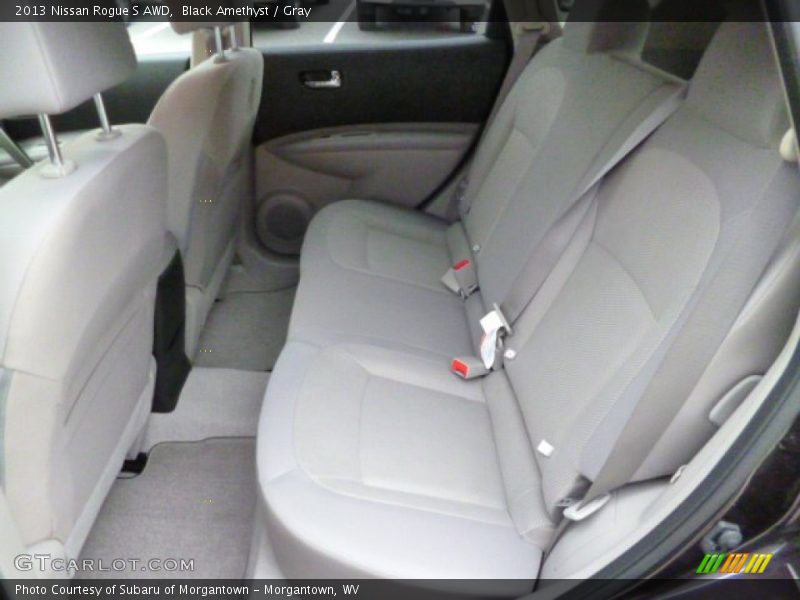 Black Amethyst / Gray 2013 Nissan Rogue S AWD
