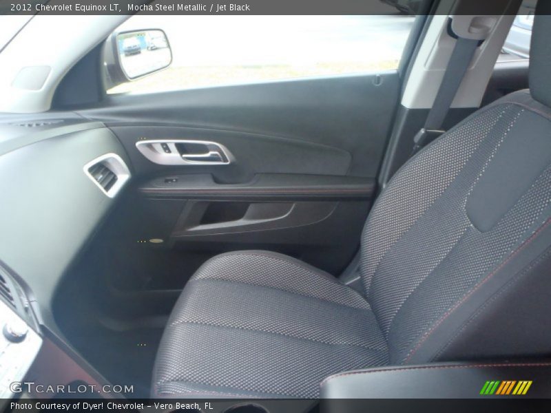 Mocha Steel Metallic / Jet Black 2012 Chevrolet Equinox LT