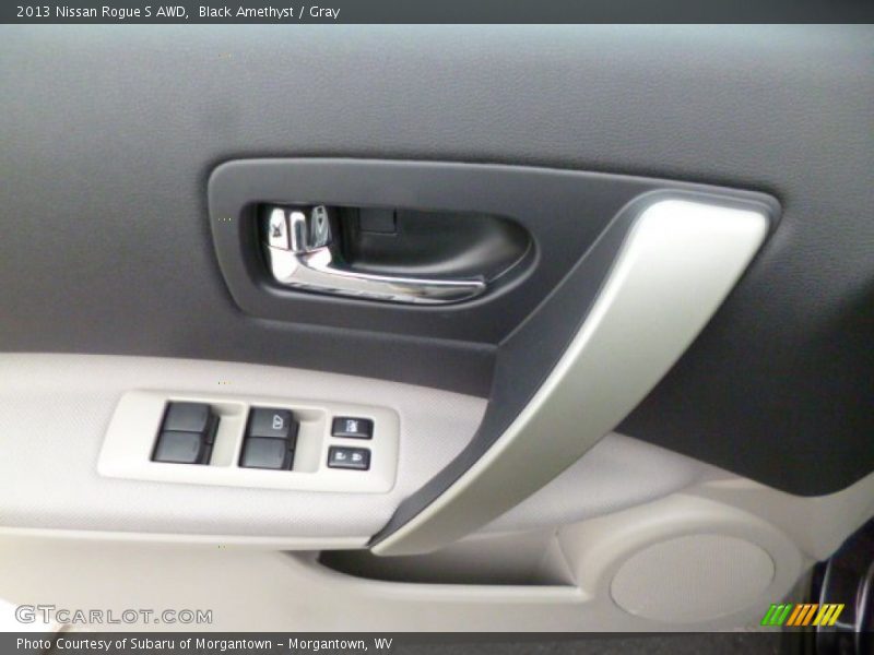 Black Amethyst / Gray 2013 Nissan Rogue S AWD