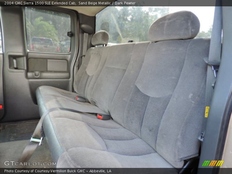 Sand Beige Metallic / Dark Pewter 2004 GMC Sierra 1500 SLE Extended Cab