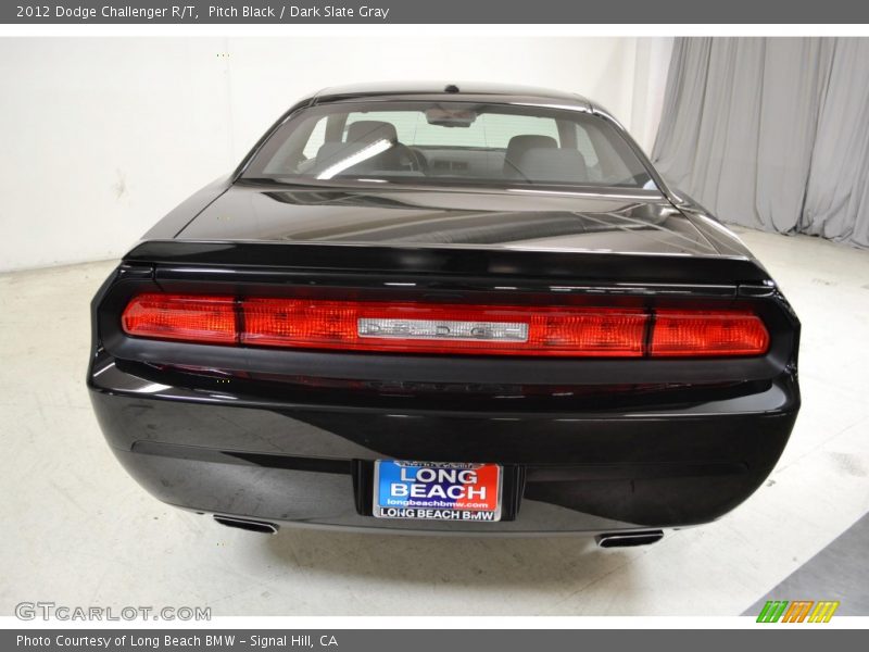 Pitch Black / Dark Slate Gray 2012 Dodge Challenger R/T