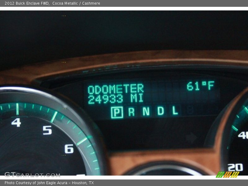 Cocoa Metallic / Cashmere 2012 Buick Enclave FWD