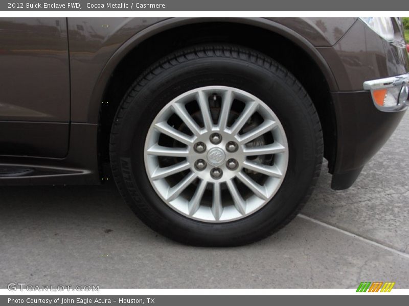 Cocoa Metallic / Cashmere 2012 Buick Enclave FWD