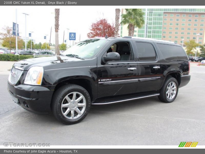 Onyx Black / Ebony 2008 GMC Yukon XL Denali